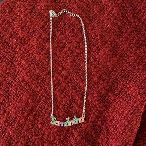 Disney “Samantha” necklace.